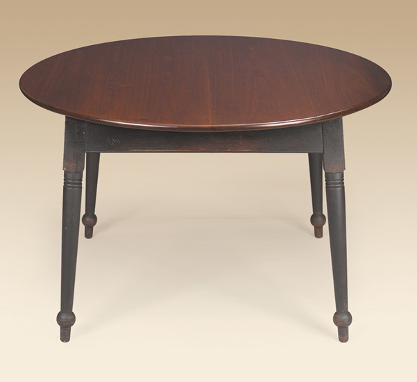 Round Country Splay Leg Table Image