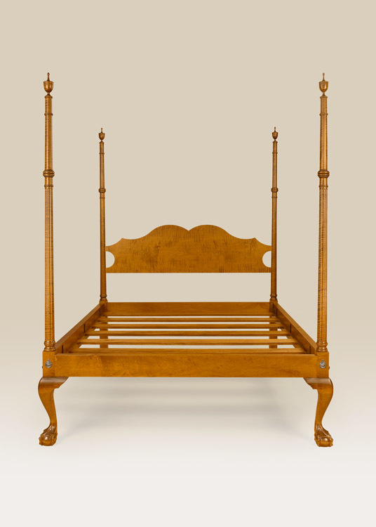 Chippendale Style Four Poster Bed Image