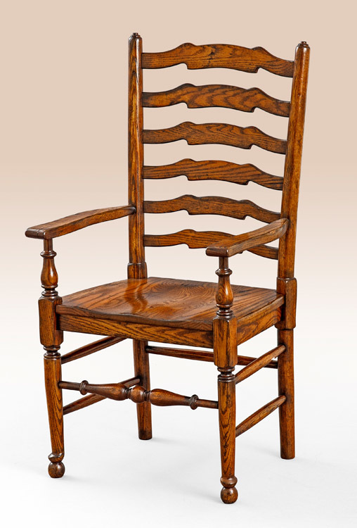 English Ladderback Armchair English Ladderback Armchair Image
