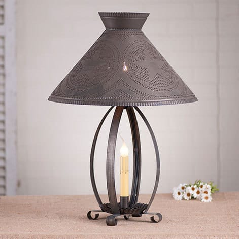 Betsy Ross Lamp with Star Image