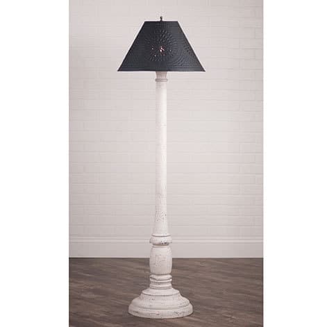 Brinton House Floor Lamp in Americana Vintage White Image