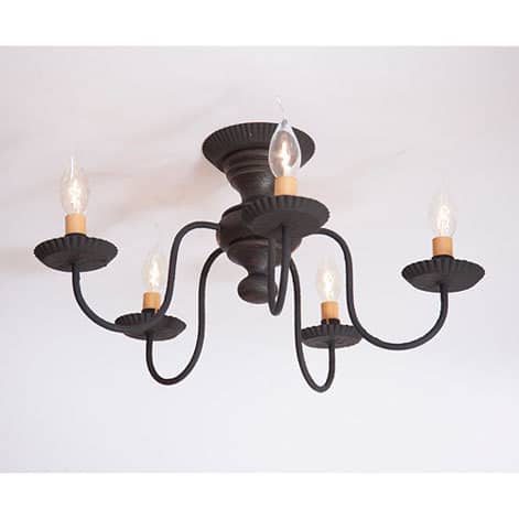 Thorndale Ceiling Light in Americana Black Image
