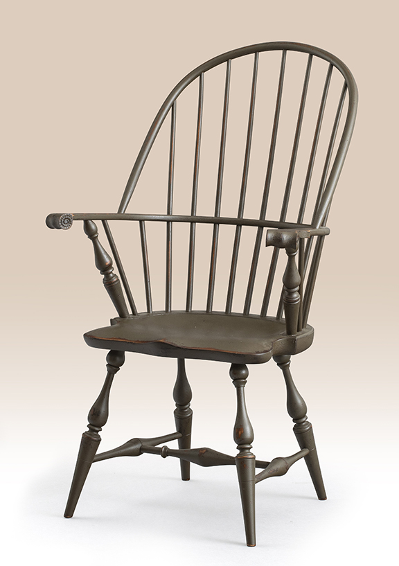 Historical Plymouth Sack-Back Windsor Armchair Image