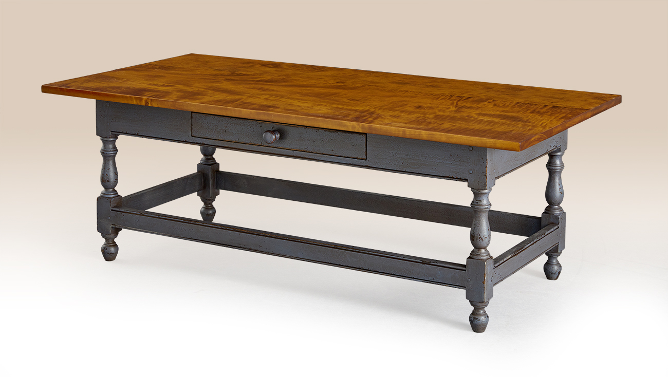 Historical Richmond Stretcher Base Coffee Table Image