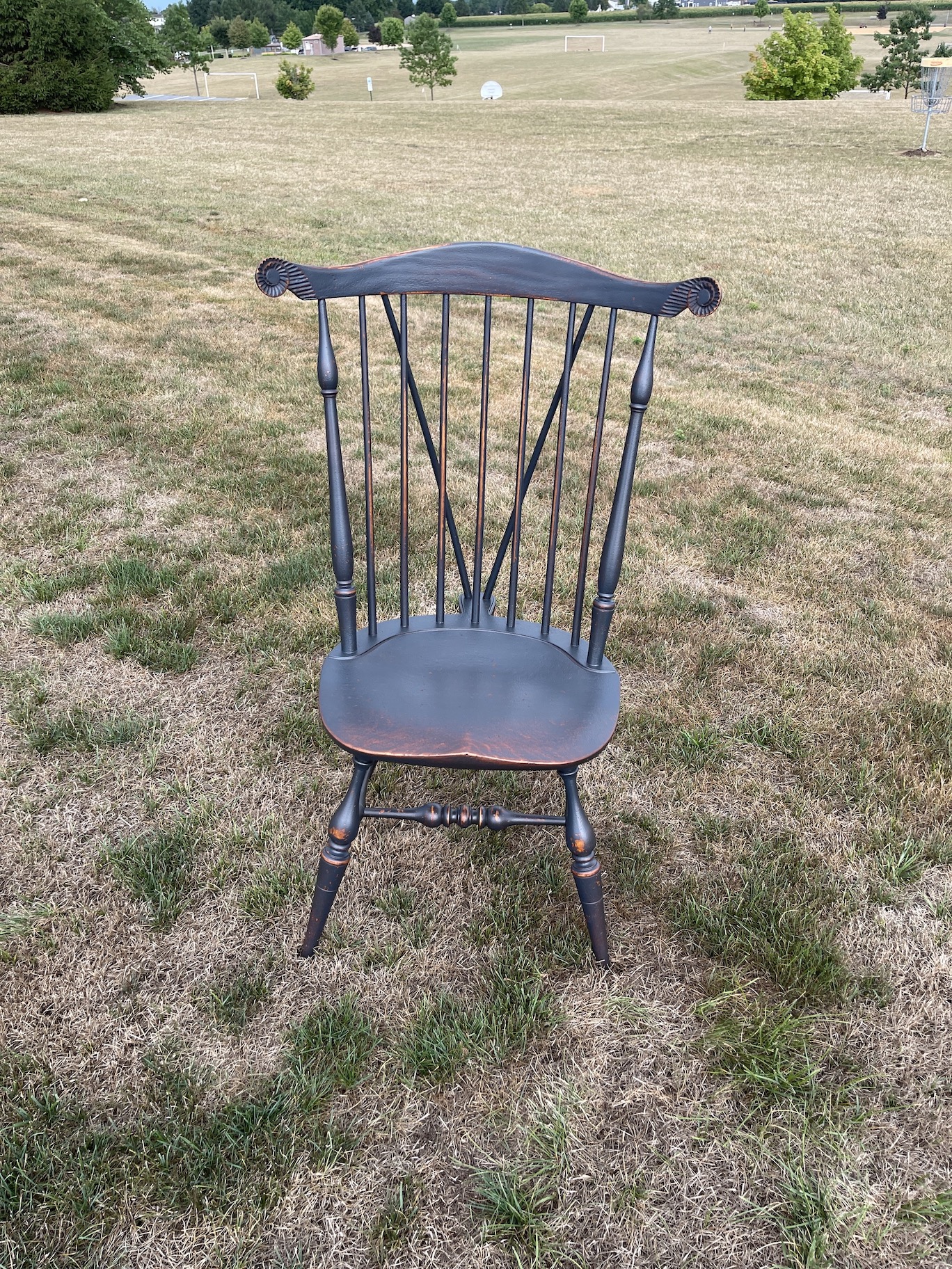 Historical Nantucket Windsor Side Chair with Brace Image