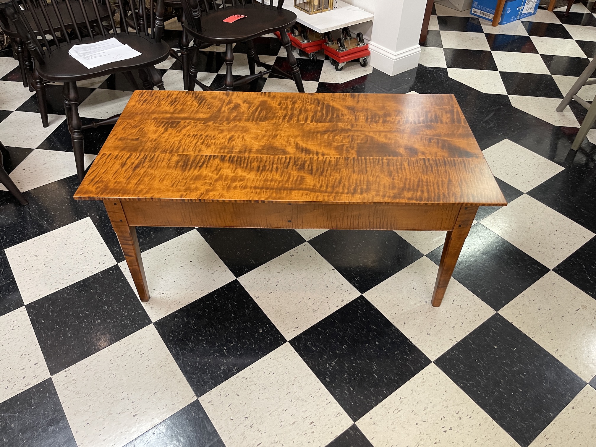 Tiger Maple Wood Upton Coffee Table Image