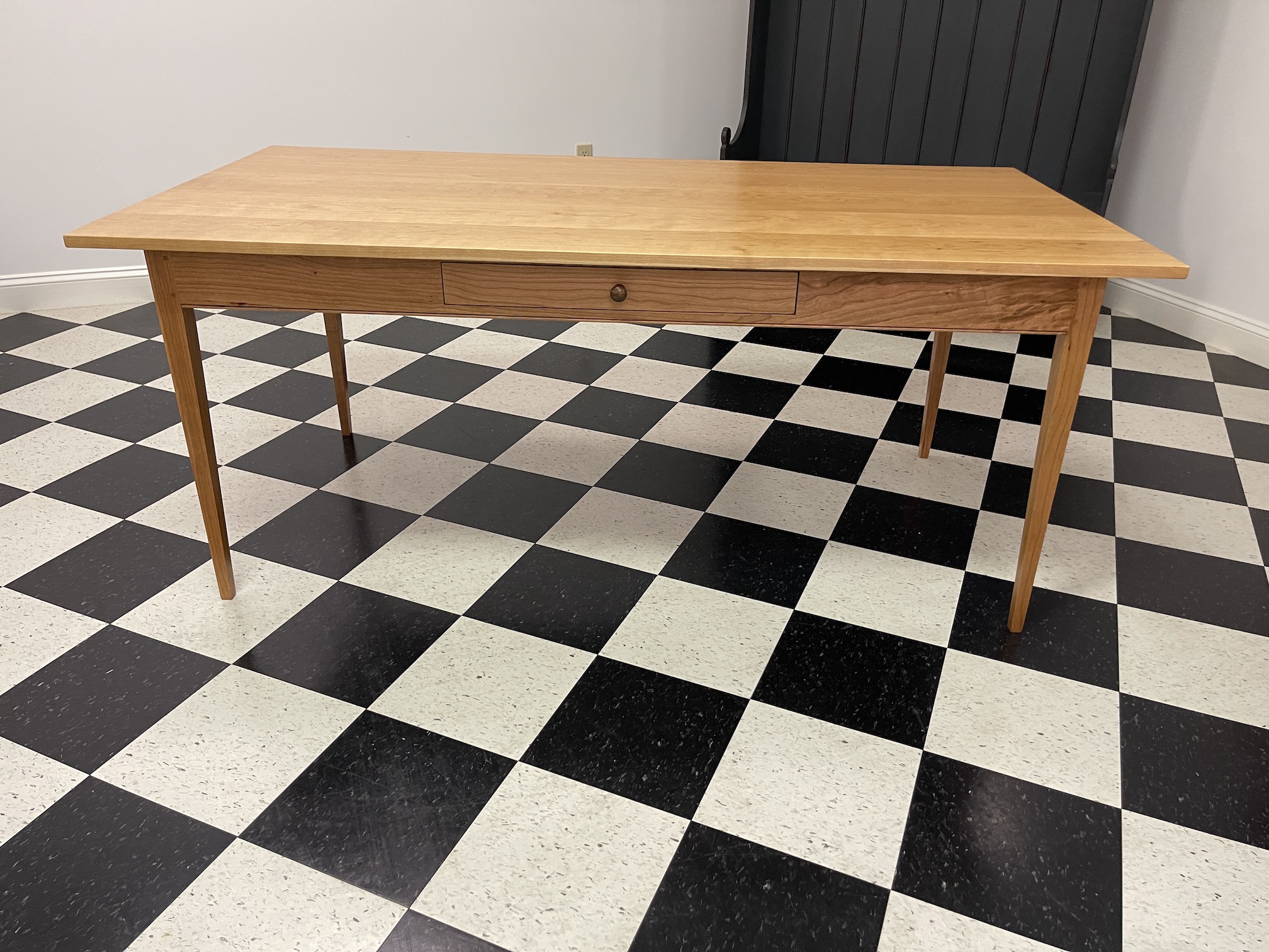 Cherry Wood 6ft X 36in Shaker Table New Model Image