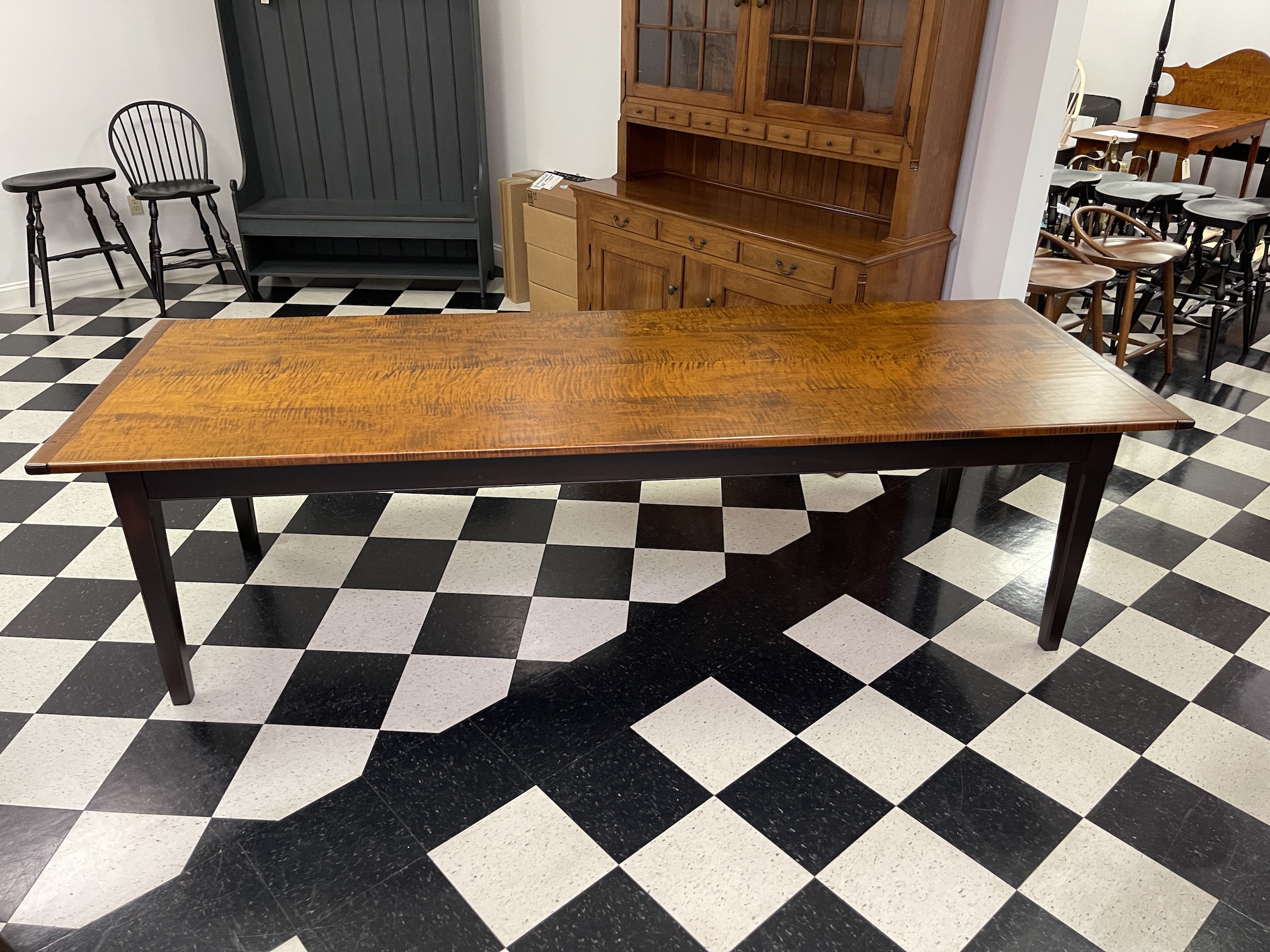 9ft X 37 1/2in Extra Thickness Pennsylvania Farm Table Image