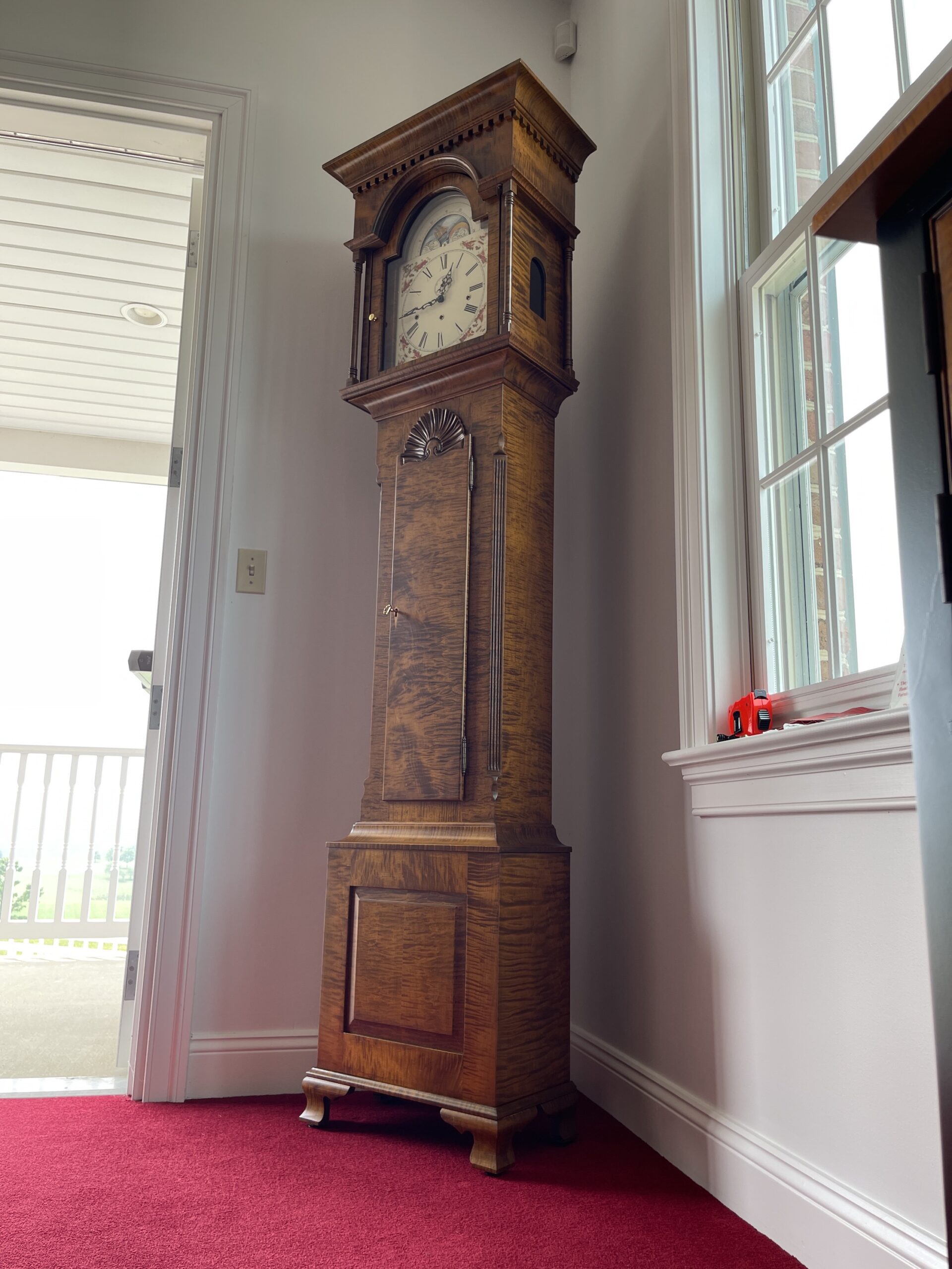 New Chippendale Grandfather Clock Image