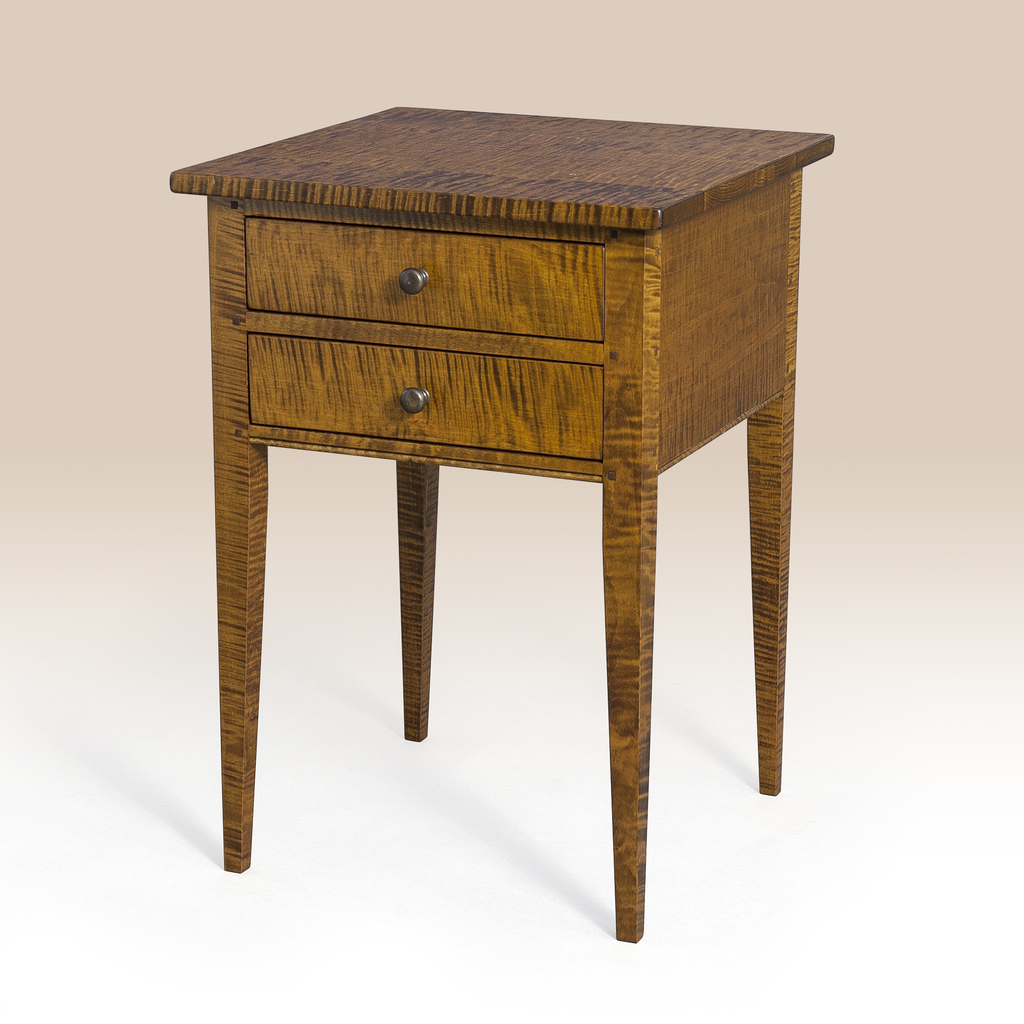 Two Drawer Shaker End Table Image
