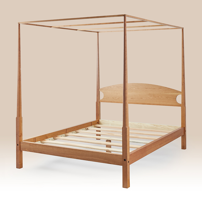 Shaker Canopy Bed Image