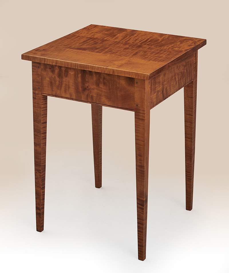 Tiger Maple Wood Shaker Stand Image