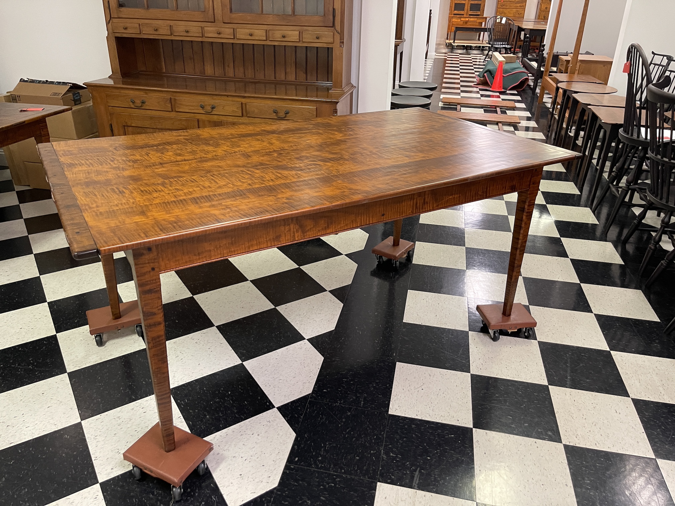 6ft Farm Table and 2 Leaves Image