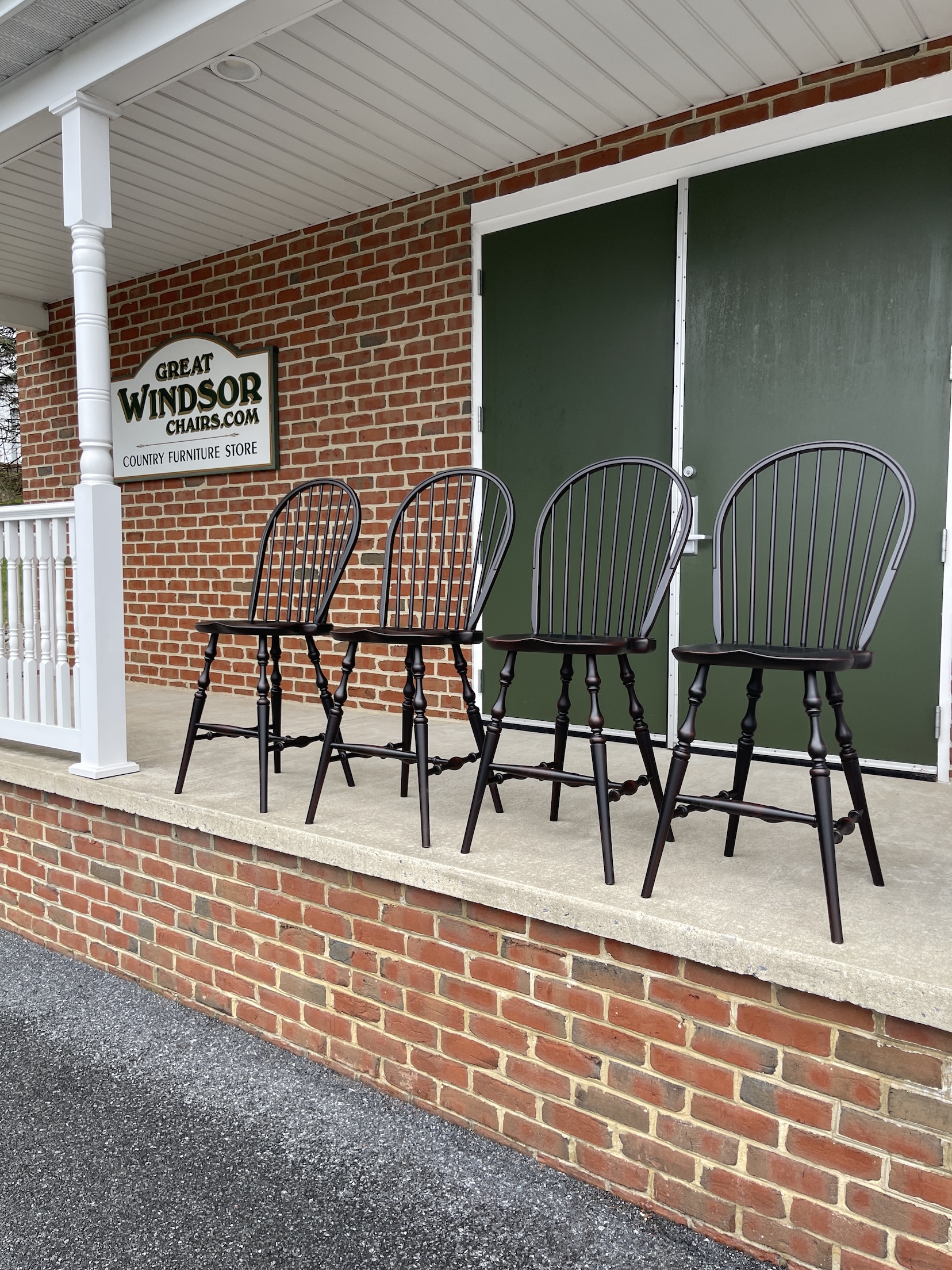 4 Country Counter Stools Image