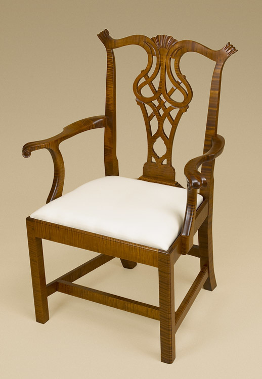 Chippendale Arm Chair, Chippendale Arm Chair