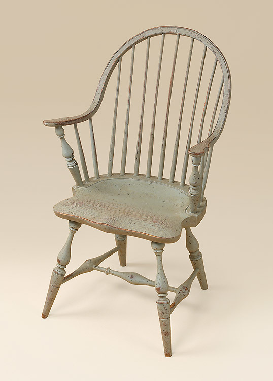 Historical Continuous Arm Windsor Chair, Windsor Chairs With Arms