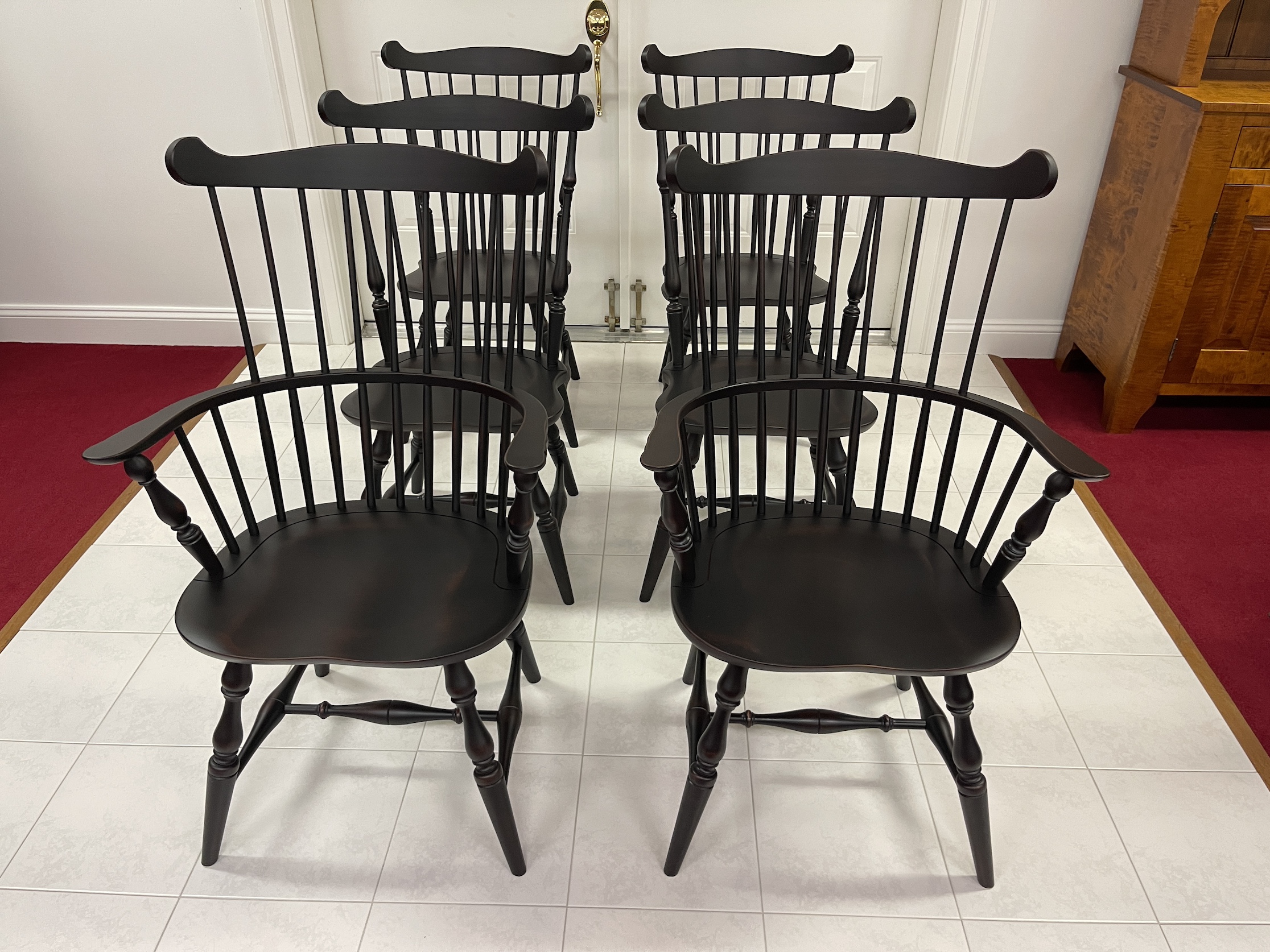 New 6 Windsor Chairs - SOLD